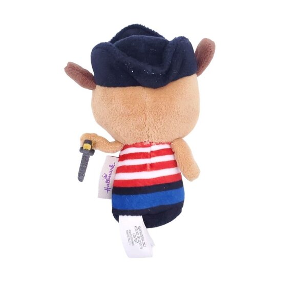 Pirate Party Pup Hallmark‎ itty bitty bittys Dog Stuffed Animal Skull Crossbones - Picture 2 of 6